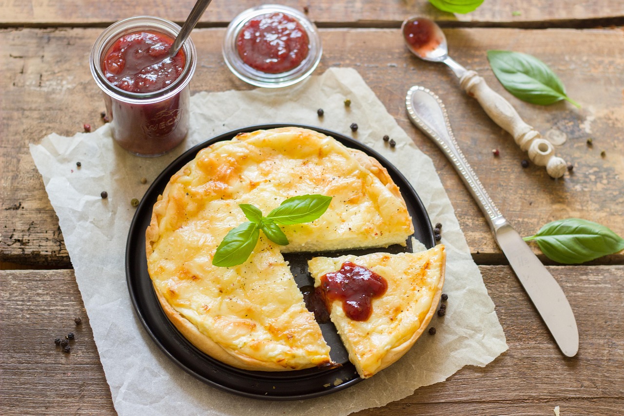 Photo featuring tart, piquant, quiche, yummy